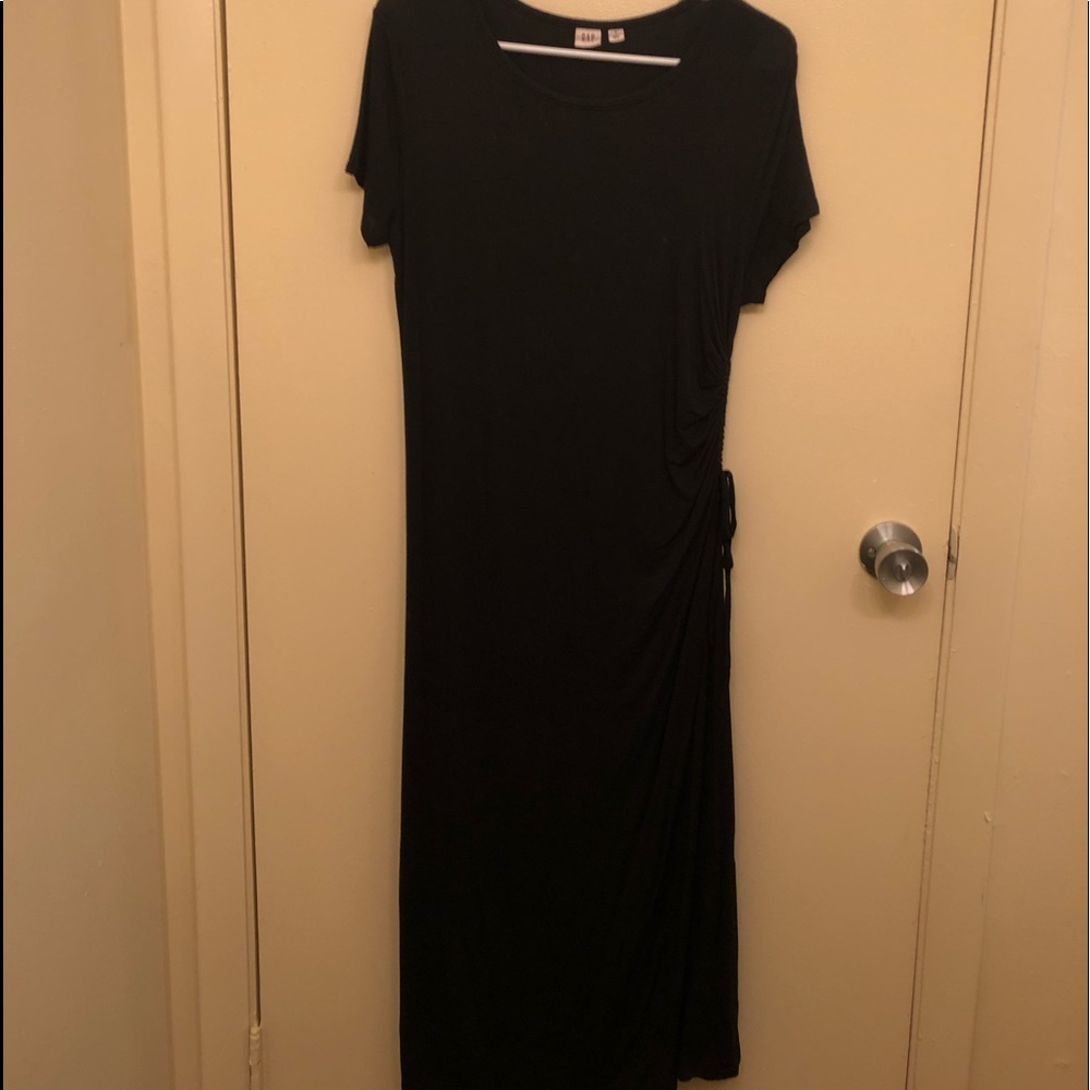 Black Gap Midi Dress